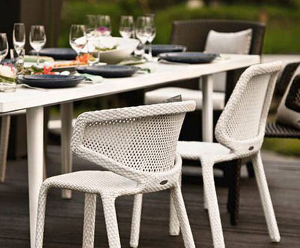 Seashell outdoor furniture collection