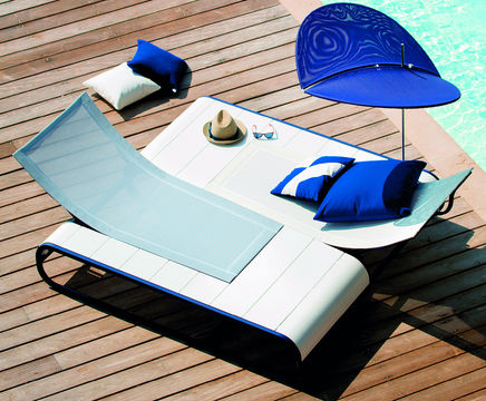 Tandem sunlounger