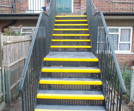 Alispar™ anti-slip stair treads and nosings