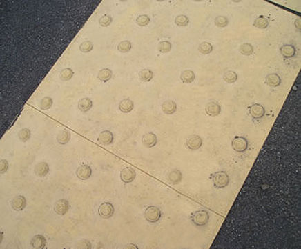 Magmatac™ tactile paving tiles / panels