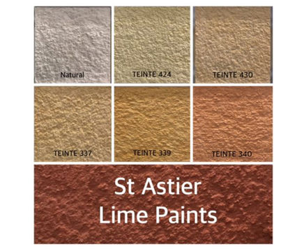 St Astier lime paints