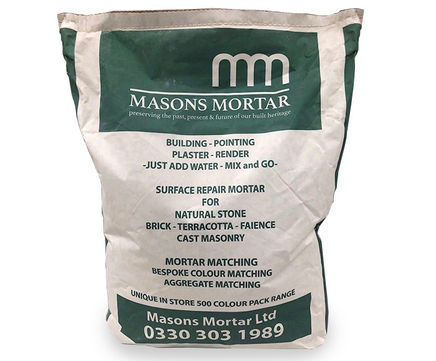 Mix + Go natural dry-bagged lime mortar