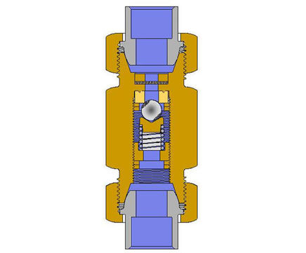 Bronze filter relief valve Series 2013