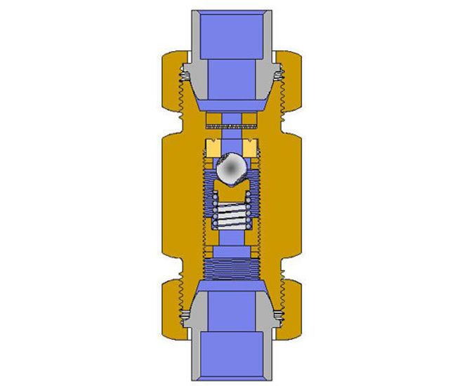 Bronze filter relief valve Series 2013
