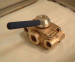 Cryogenic 3-way diverter valve Series 2005
