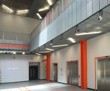 Ceiling grilles: steel grating Soffit and Fascia Panels