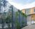 Piazza-132 - steel grating panels for green walls and plant support 1