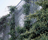 Piazza-132 - steel grating panels for green walls and plant support - on this page