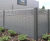 Bin stores and fencing at retail park 7