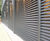 Bin stores and fencing at retail park 9