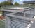 Grating balustrade for St Albans School sports pavilion 3