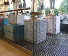 Stainless steel grating for Primark refurbishment