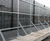 Louvred screening of roof-top plant at Glasgow hotel 1