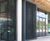 Bi-folding steel security entrance gates 1