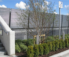 Car park screening - Portlaoise urban park
