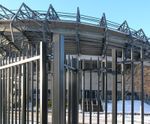 Siena Sport - steel crowd control fence for sports grounds