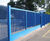 Steel louvred gates 3