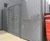 Steel louvred gates 10