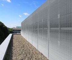 Architectural grating screens - Suffolk New College