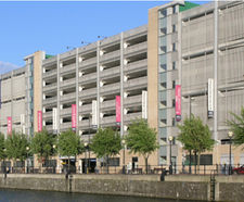 Car park screening - The Lowry Centre, Manchester
