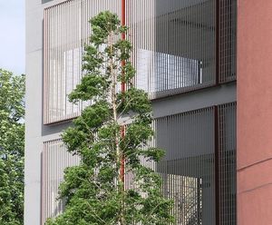 Multi-storey car park screening -  Manchester University