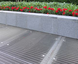 Stainless steel floor gratings - Chelsea Bridge apartments - on this page