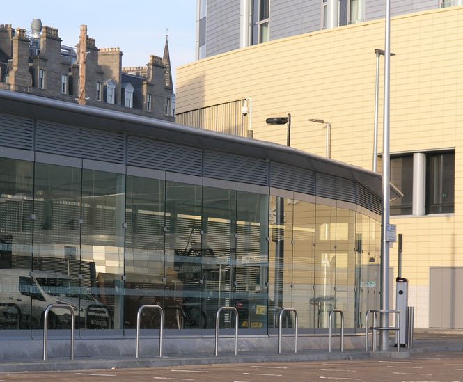 Stand-alone cycle hub for Dundee's new railway station