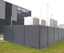 Compounds and fencing for award-winning new hospital