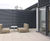 Italia-100 steel louvred grille fencing 3