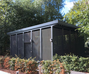 Architect-designed cycle compound - Oxford city centre