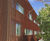 Piazza-132 corten steel grating used as modern cladding 2