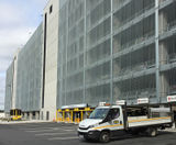 Facade grating panels for car park, Manchester Airport  - on this page