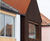 Italia - corten steel louvred wall cladding and screening panels 6