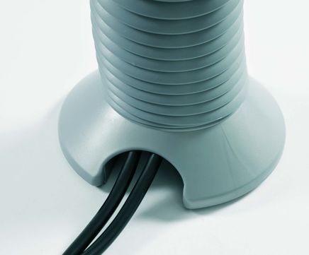 Spiral Cable Spine Cable Management Under Desk