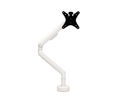 Reach spring-assisted monitor arm