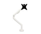 Reach spring-assisted monitor arm
