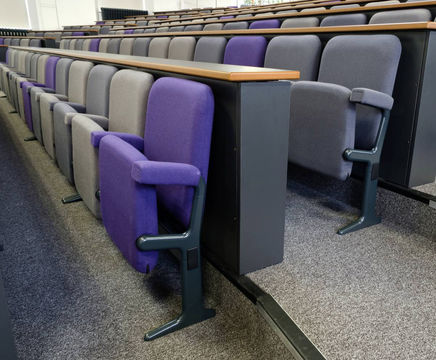 Malvern beam-mounted seating