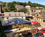 Patent glazing system for brew house extension, Sowerby Bridge
