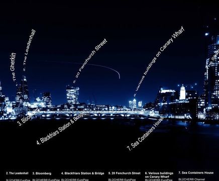 BLÜCHER in the London skyline