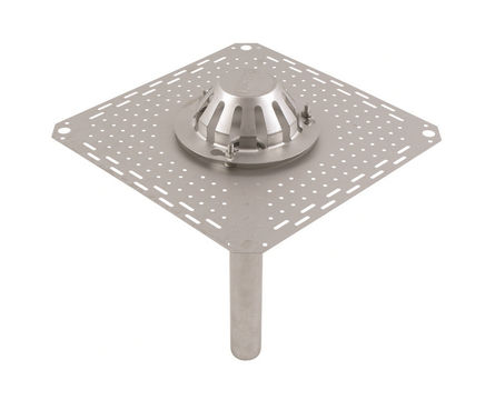 50mm gravity roof drain outlet for single-ply membranes