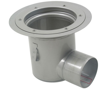 Industrial 200 drain, flexible sheets, horizontal outlet