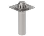 110mm gravity roof drain outlet for single ply membranes