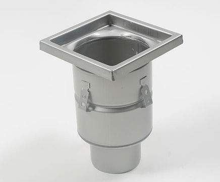 Industrial 200 drain, concrete floors, vertical outlet