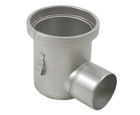 Industrial 200 drain, resin floors, horizontal outlet