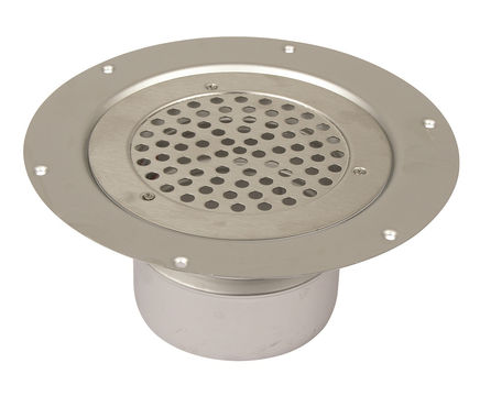 Light-duty 260 stainless steel floor drain