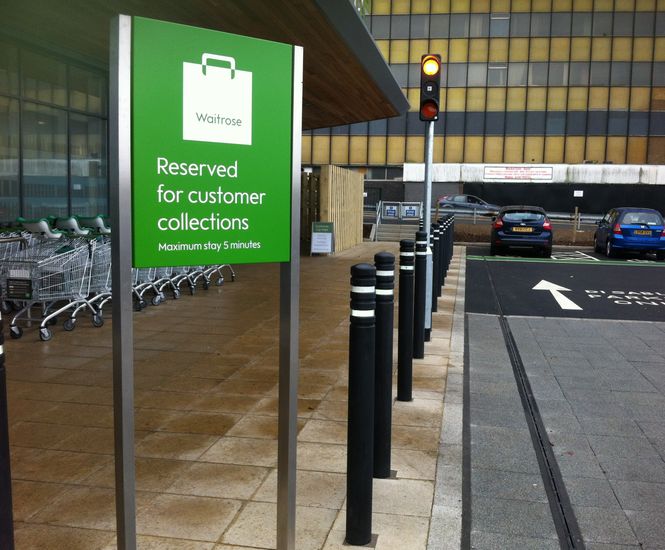 Supermarket Bollards
