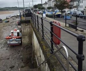 New Post & Rail system for Appledore Quay