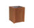 Timber and steel litter bins - outdoor bins made from timber and steel 3