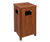 Timber and steel litter bins - outdoor bins made from timber and steel 4