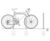 Sheffield Cycle Stand - steel bike rack for secure cycle parking 4